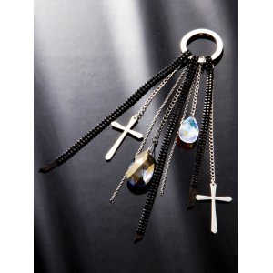 画像: 【スワロフスキーロゴ入り　ＫＥＹＲＩＮＧ】